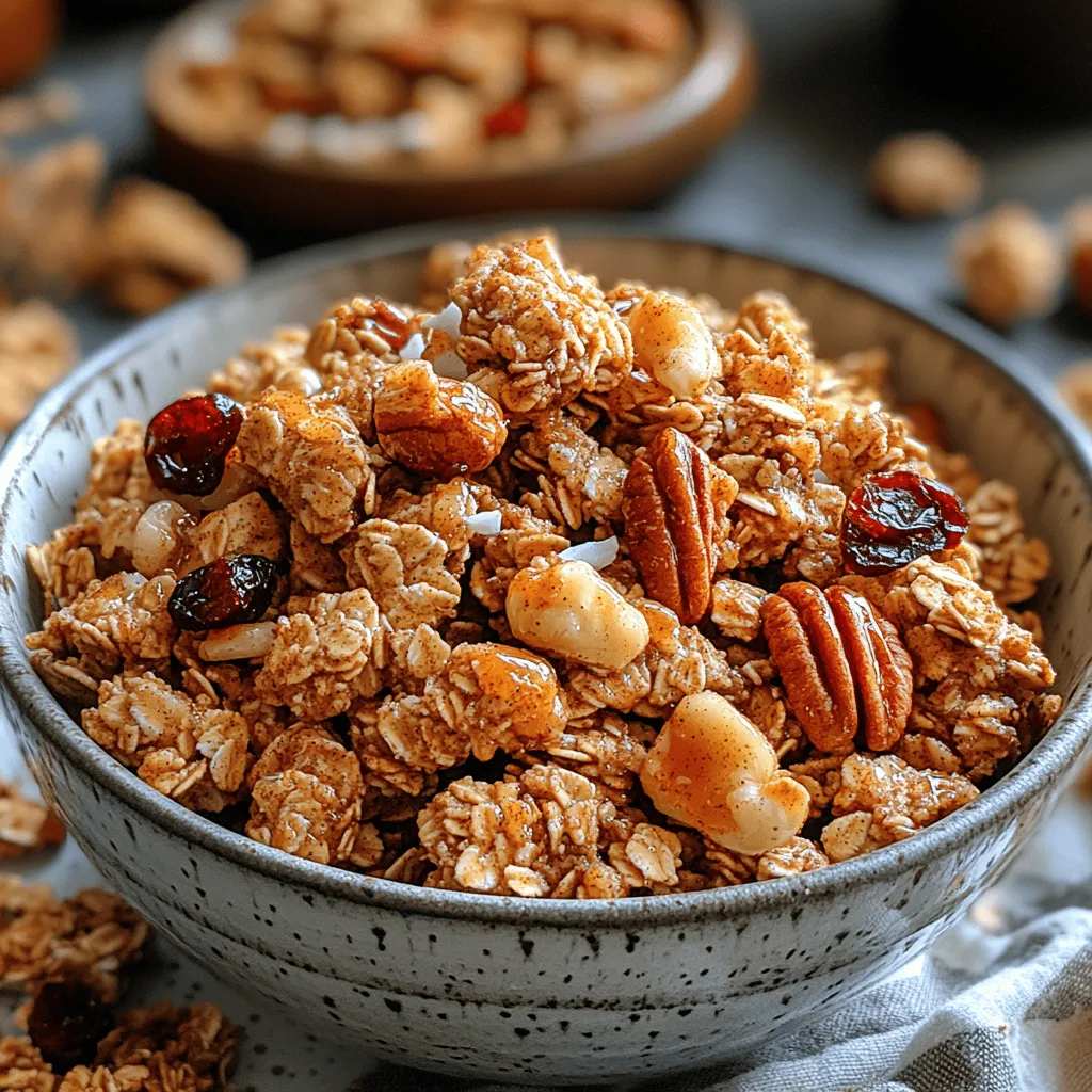 Granola has become a staple in many households, celebrated for its versatility and convenience. Whether enjoyed as a breakfast cereal, sprinkled on yogurt, or eaten as a snack on-the-go, granola is loved by many for its delightful crunch and satisfying flavor. Among the myriad of granola recipes available, Sweet Maple Cinnamon Granola Clusters stand out as a particularly appealing option, combining the warm, comforting flavors of maple and cinnamon with the satisfying crunch of toasted oats and nuts.