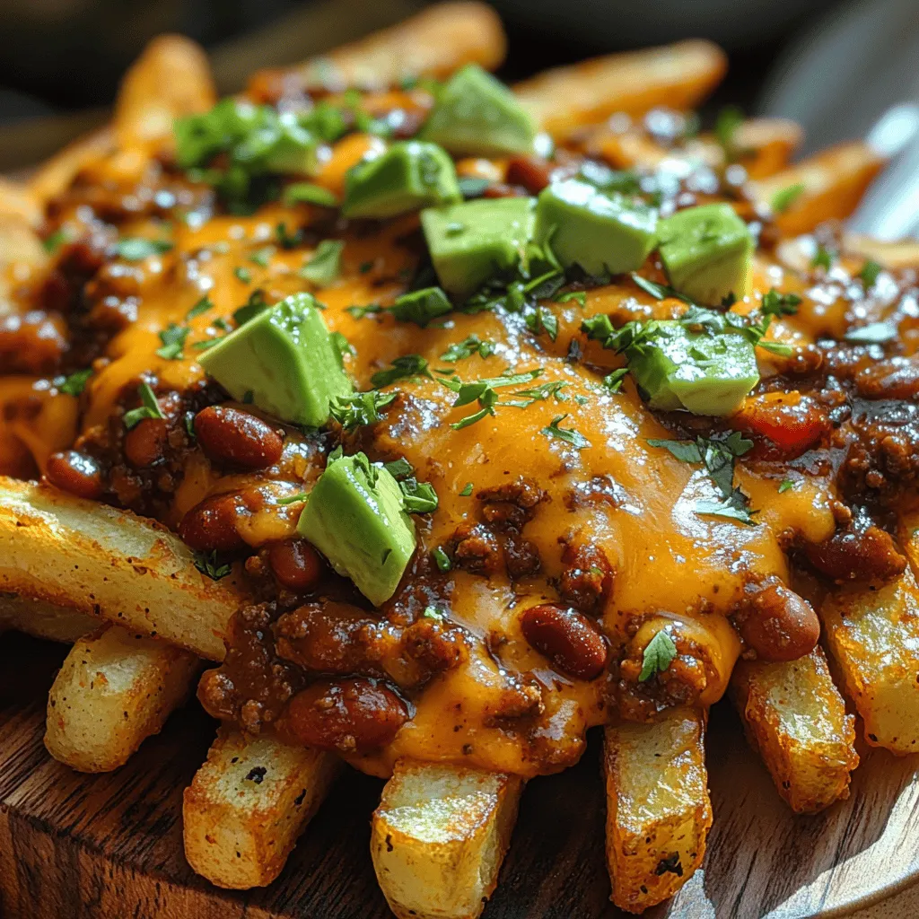 The foundation of any great dish lies in its ingredients. For our Chili Cheese Veggie Fries, we will be using a selection of wholesome and flavorful components that come together to create a delightful culinary experience. The star of our dish is, of course, the fries, which will be made from russet potatoes. These potatoes are renowned for their high starch content, which gives them the ideal texture for frying or baking.