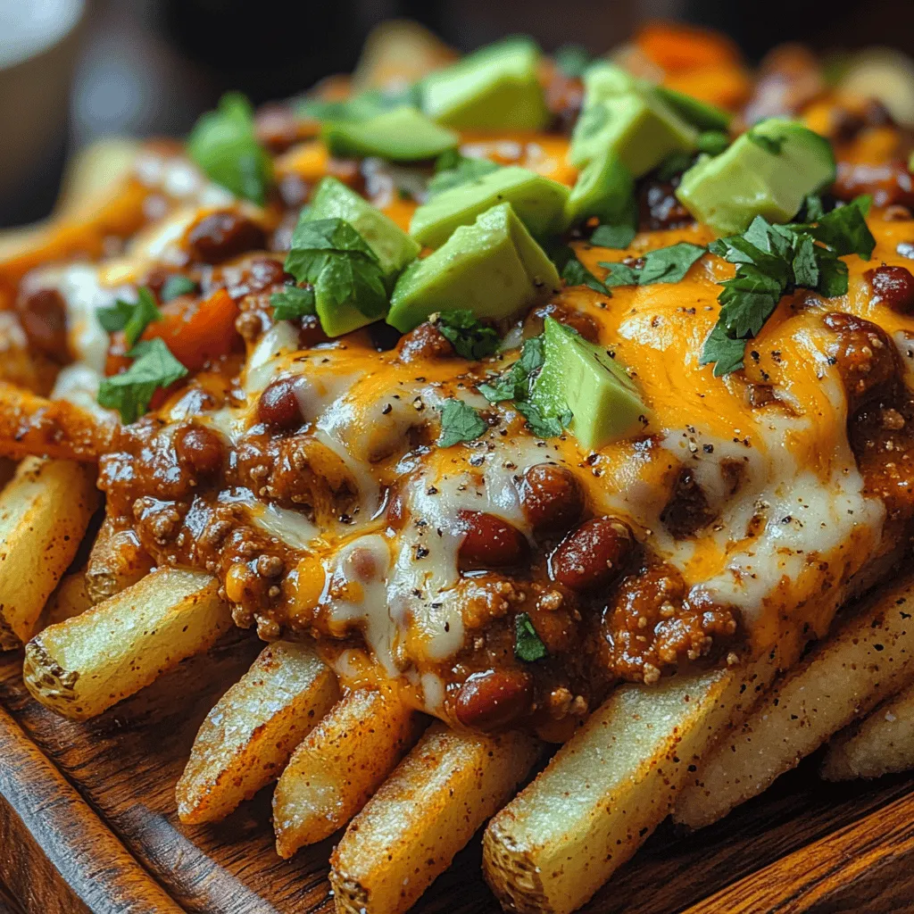 The foundation of any great dish lies in its ingredients. For our Chili Cheese Veggie Fries, we will be using a selection of wholesome and flavorful components that come together to create a delightful culinary experience. The star of our dish is, of course, the fries, which will be made from russet potatoes. These potatoes are renowned for their high starch content, which gives them the ideal texture for frying or baking.