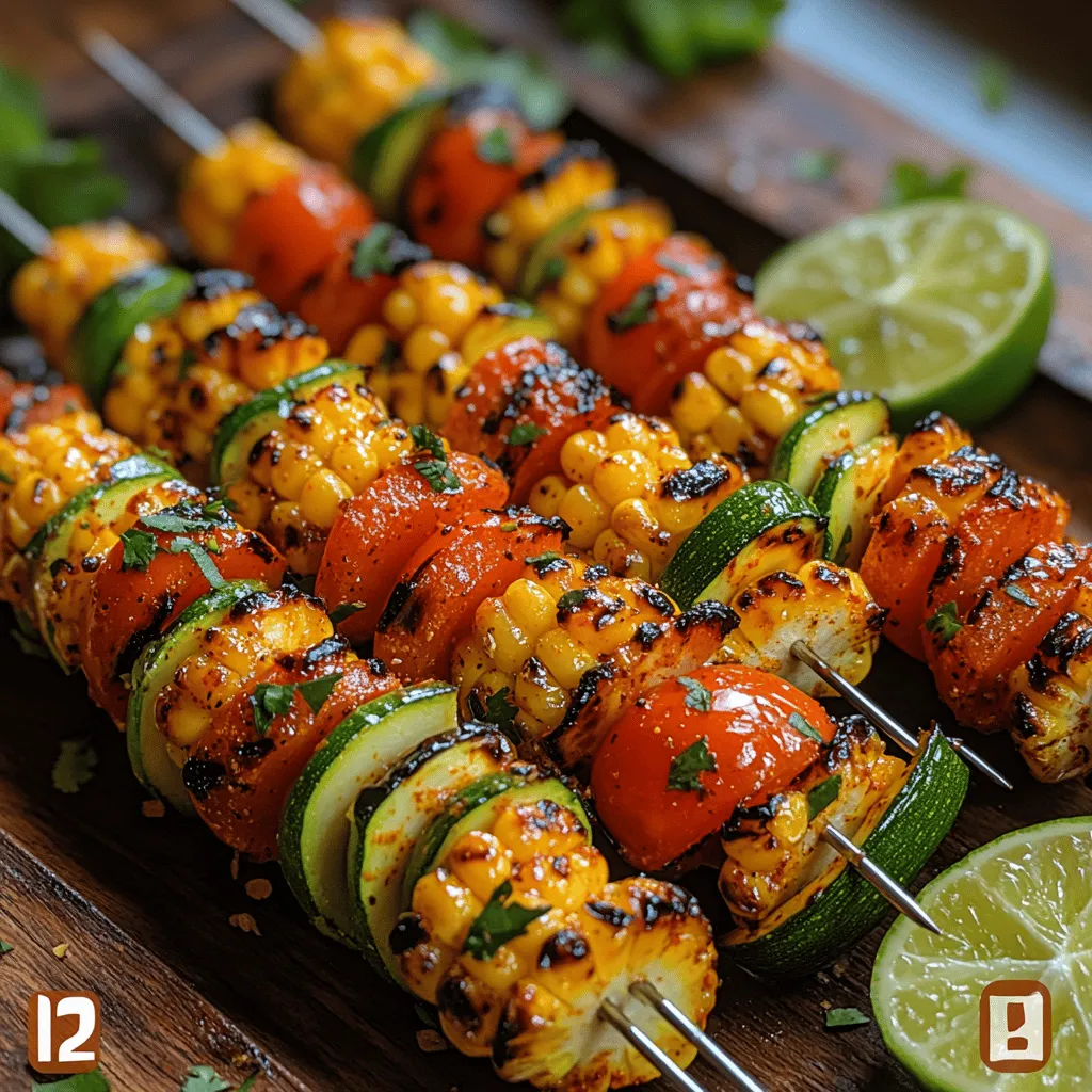 As the warm sun beckons us outdoors, the desire for grilled dishes grows stronger, transforming summer gatherings into culinary adventures. Nothing quite encapsulates the spirit of summer like vibrant and flavorful skewers sizzling on a grill. Among the myriad of options for grill lovers, Charred Corn Chipotle Skewers stand out as a delicious and health-conscious choice, perfect for family barbecues, picnics, or casual get-togethers with friends. These skewers not only deliver a delightful combination of smoky, spicy, and sweet flavors but also showcase a variety of colorful, nutrient-rich vegetables that can elevate any meal.