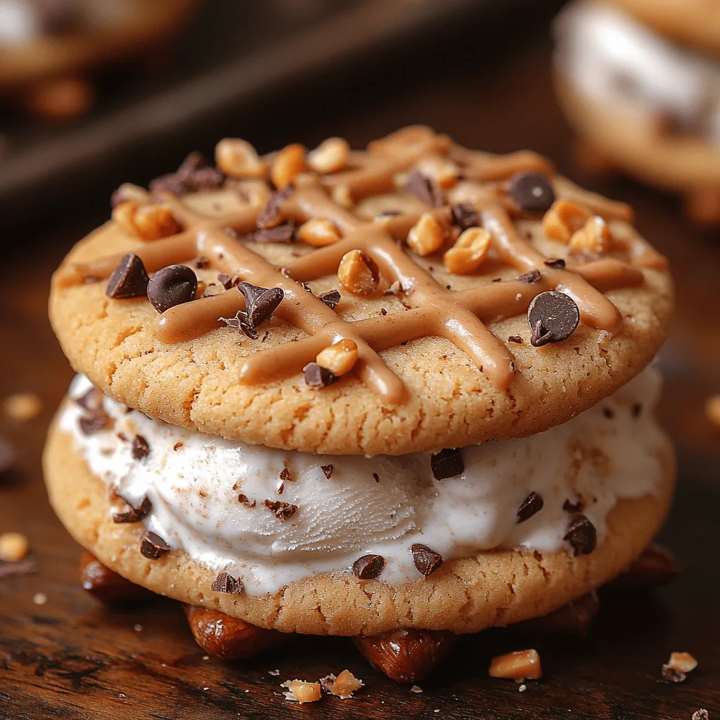 As the sun shines brighter and temperatures rise, the allure of summertime desserts becomes irresistible. Among these, ice cream sandwiches hold a special place in our hearts, evoking nostalgic memories of carefree childhood days spent indulging in sweet, cold treats. Picture this: a delightful combination of soft, chewy cookies enveloping a generous scoop of creamy ice cream, creating a perfect harmony of flavors and textures. Enter the Peanut Butter Bliss Ice Cream Sandwiches—a decadent twist on the classic ice cream sandwich that will tantalize your taste buds while satisfying your summer cravings.