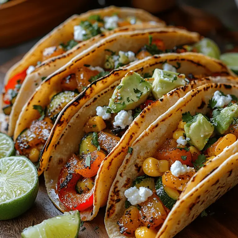 Tacos have long been beloved for their versatility, making them a staple in many culinary traditions across the globe. From the classic beef or chicken-filled versions to more innovative plant-based options, tacos can cater to nearly every palate and dietary preference. In recent years, a delightful twist on the traditional taco has emerged: roasted veggie and goat cheese tacos. This wholesome recipe not only tantalizes the taste buds but also offers an array of nutritional benefits, making it a perfect choice for health-conscious individuals and those looking to incorporate more vegetables into their meals.