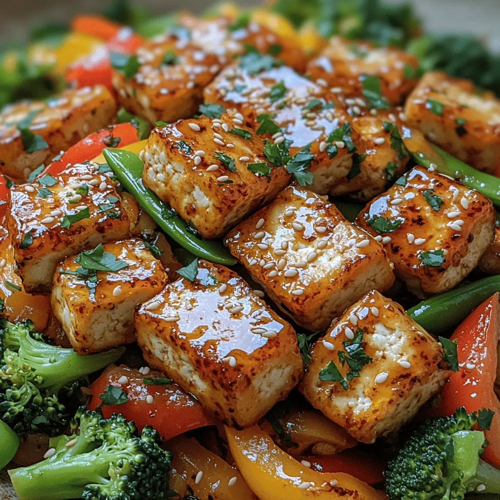Citrus Bliss: Orange Glazed Tofu Stir-Fry is a vibrant and flavorful dish that embodies the perfect balance between health and taste. This delightful stir-fry combines the protein-packed goodness of tofu with an invigorating orange glaze, creating a meal that is both satisfying and refreshing. Whether you’re a seasoned vegetarian or simply looking to incorporate more plant-based meals into your diet, this dish promises to be a hit at your dinner table.