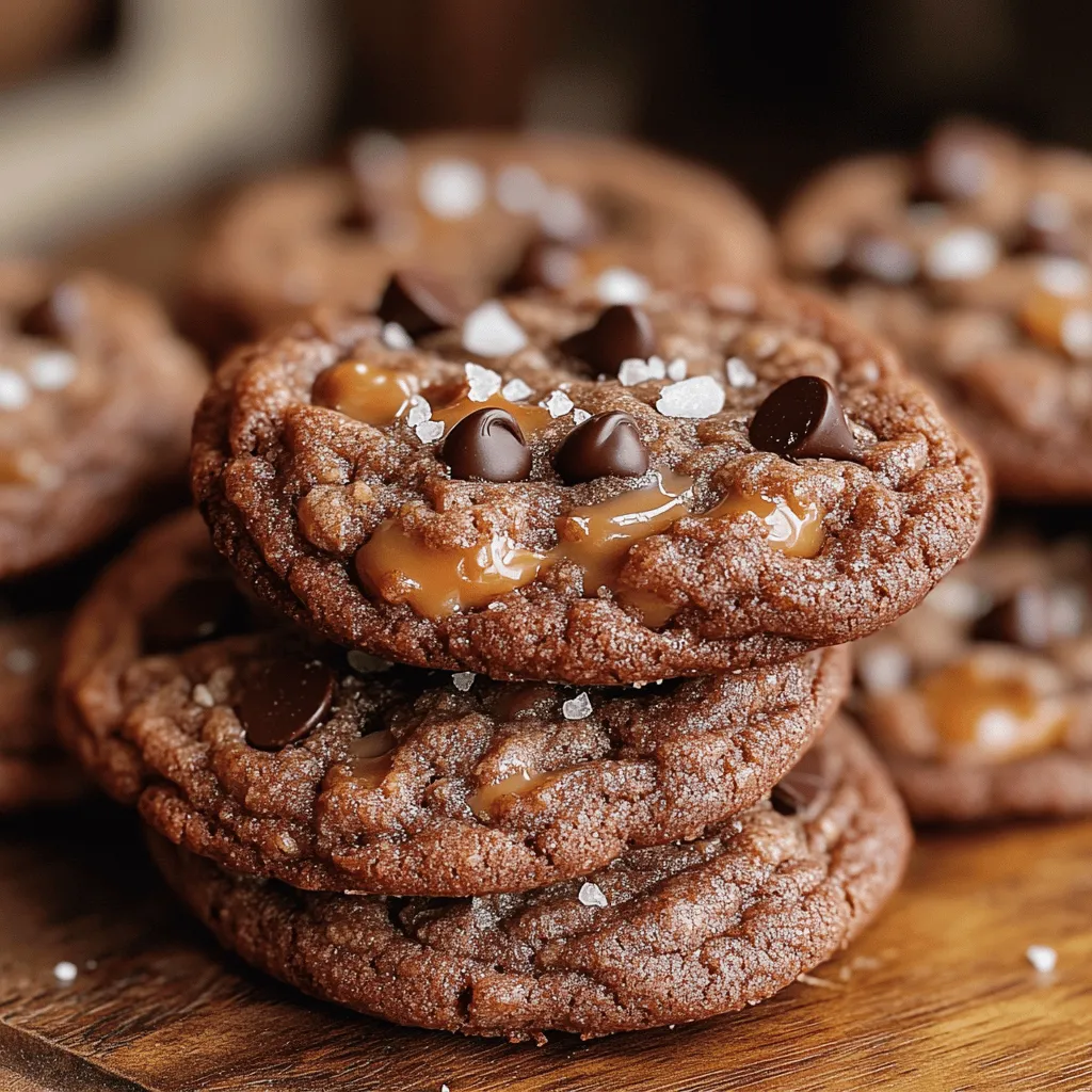 There’s something truly magical that happens when rich dark chocolate meets luscious caramel, enhanced by a sprinkle of sea salt. This perfect trifecta creates a cookie that is not only indulgent but also deeply satisfying, appealing to both chocolate lovers and caramel enthusiasts alike. If you're on the hunt for a dessert that impresses at any gathering or simply want to treat yourself, look no further than these Indulgent Dark Chocolate Sea Salt Caramel Cookies.