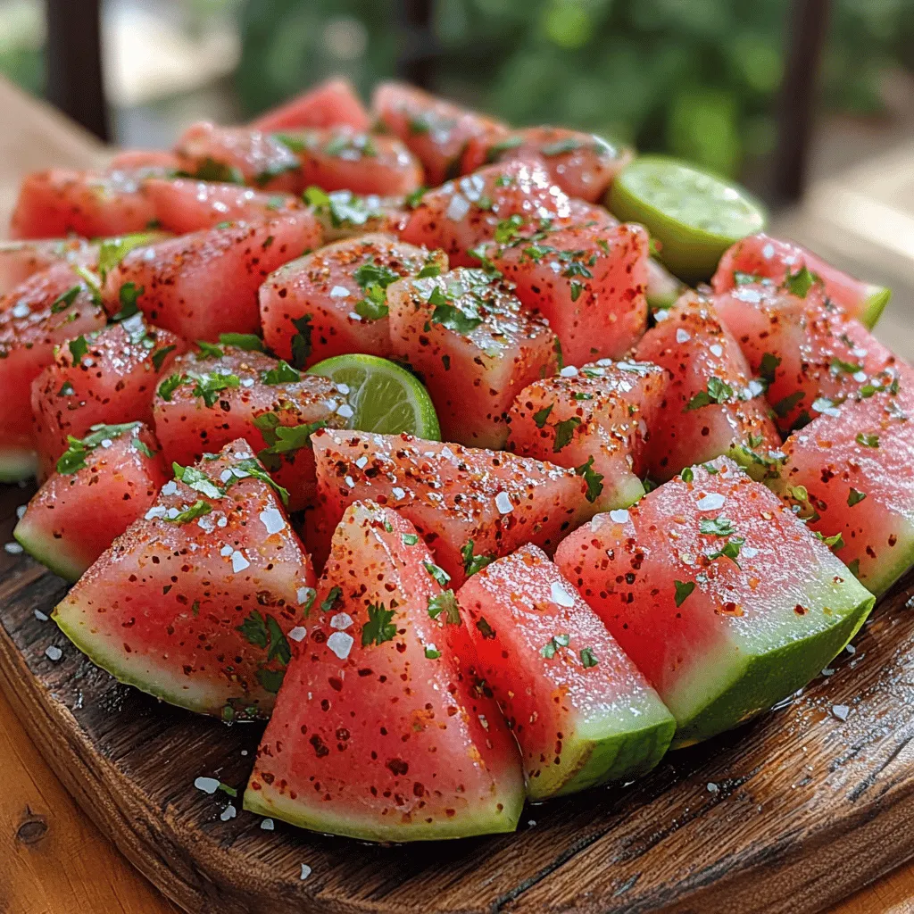 As summer approaches and temperatures rise, there’s nothing quite as refreshing as a juicy slice of watermelon. However, if you’re looking to elevate your watermelon experience, then the Zesty Chili Lime Watermelon Wedges recipe is your answer. This dish combines the sweet, hydrating nature of watermelon with a bold and zesty twist from chili powder and fresh lime juice. It’s the perfect way to tantalize your taste buds while staying cool during those hot summer days.