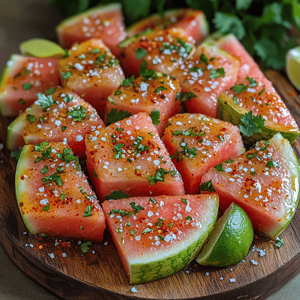 As summer approaches and temperatures rise, there’s nothing quite as refreshing as a juicy slice of watermelon. However, if you’re looking to elevate your watermelon experience, then the Zesty Chili Lime Watermelon Wedges recipe is your answer. This dish combines the sweet, hydrating nature of watermelon with a bold and zesty twist from chili powder and fresh lime juice. It’s the perfect way to tantalize your taste buds while staying cool during those hot summer days.