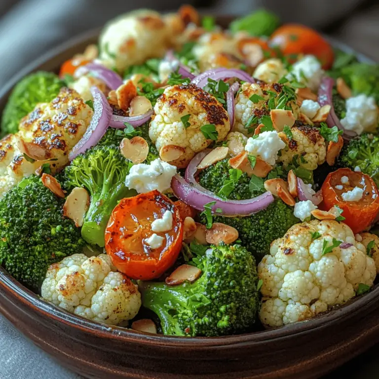 Roasted vegetables have gained popularity as a go-to side dish for those seeking a healthy and flavorful addition to their meals. Among the myriad of options, roasted broccoli and cauliflower stand out not only for their vibrant colors but also for their impressive nutritional profiles. These cruciferous vegetables are not only versatile but also easy to prepare, making them a perfect choice for both weeknight dinners and festive gatherings.