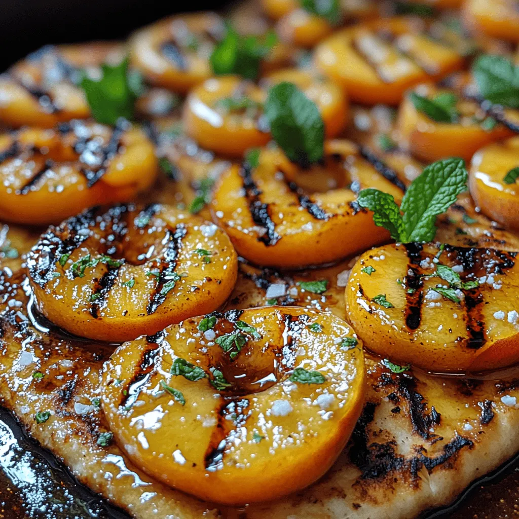To truly appreciate the Peach Ricotta Grilled Flatbread, it's essential to understand the significance of each ingredient. Here’s a closer look at the key elements that come together to create this delightful dish.