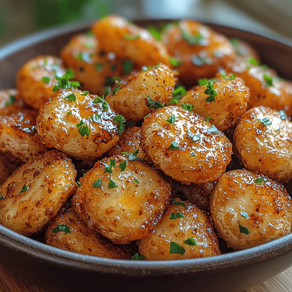To fully appreciate the depth of flavors in Crispy Garlic Air-Fried Mushrooms, it’s essential to understand the primary ingredients and their contributions to the dish.