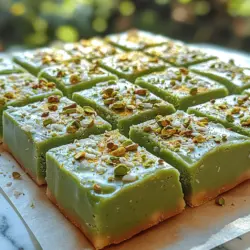 Indulging in a piece of silky matcha white chocolate fudge is akin to savoring a moment of pure bliss. This delectable treat marries the rich, creamy texture of white chocolate with the earthy, vibrant notes of matcha, creating an exquisite dessert that delights the senses. The combination not only tantalizes the taste buds but also offers a delightful visual appeal with its stunning green hue, making it a perfect addition to any dessert table or a thoughtful gift for loved ones.