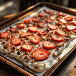 In the quest for healthier snacking options, yogurt bark has emerged as a popular choice among health enthusiasts and snack lovers alike. This delightful treat combines the creamy goodness of yogurt with fresh fruits and crunchy toppings, creating a refreshing snack that satisfies both the sweet tooth and the desire for nutritious food. The beauty of yogurt bark lies not just in its taste but also in its versatility, allowing for endless customization based on personal preferences and seasonal ingredients.