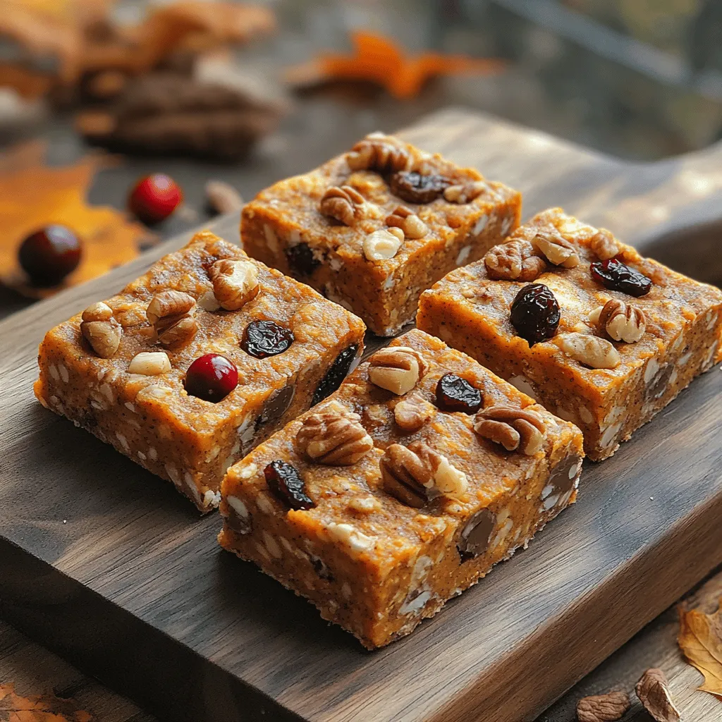 In our fast-paced world, the importance of nutritious snacks cannot be overstated. For those who are constantly on the go, having wholesome options readily available can make a significant difference in maintaining energy levels and overall health. Wholesome Pumpkin Oatmeal Energy Bars offer a delightful solution, combining convenience with nutrition. These bars not only serve as a quick breakfast option but also make for a satisfying midday snack or a replenishing post-workout treat. In this article, we will delve into the ingredients that make up these delicious bars, the steps involved in making them, and the myriad of health benefits they provide, making them a valuable addition to any diet.
