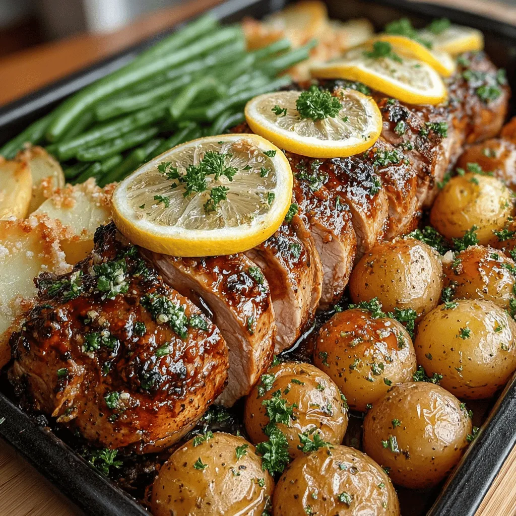 In today’s fast-paced world, convenience is key when it comes to preparing meals. Sheet pan meals have surged in popularity, offering a perfect blend of simplicity, flavor, and nutrition. These one-pan wonders not only save time on cooking and cleanup but also allow for a harmonious melding of flavors as everything roasts together. Among the myriad of sheet pan recipes, the Zesty Lemon Garlic Turkey Tenderloin stands out as a bright, delectable option that families will love. This dish is not just quick to prepare; it’s also a wholesome dinner choice that showcases the vibrant flavors of lemon and garlic, perfectly complementing the tender juiciness of turkey.