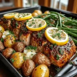 In today’s fast-paced world, convenience is key when it comes to preparing meals. Sheet pan meals have surged in popularity, offering a perfect blend of simplicity, flavor, and nutrition. These one-pan wonders not only save time on cooking and cleanup but also allow for a harmonious melding of flavors as everything roasts together. Among the myriad of sheet pan recipes, the Zesty Lemon Garlic Turkey Tenderloin stands out as a bright, delectable option that families will love. This dish is not just quick to prepare; it’s also a wholesome dinner choice that showcases the vibrant flavors of lemon and garlic, perfectly complementing the tender juiciness of turkey.