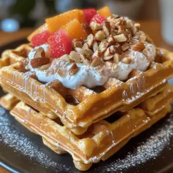 Waffles have long held a special place in the hearts of breakfast lovers around the world. Their crispy edges, fluffy interiors, and the endless possibilities for toppings make them a versatile meal option suitable for any time of day. Whether served as a sweet treat drizzled with syrup or topped with fresh fruit, or enjoyed in a savory incarnation, waffles are as adaptable as they are delicious. As the seasons change, so too do our cravings, and there is no better way to celebrate the fall than with a cozy breakfast featuring wholesome ingredients.