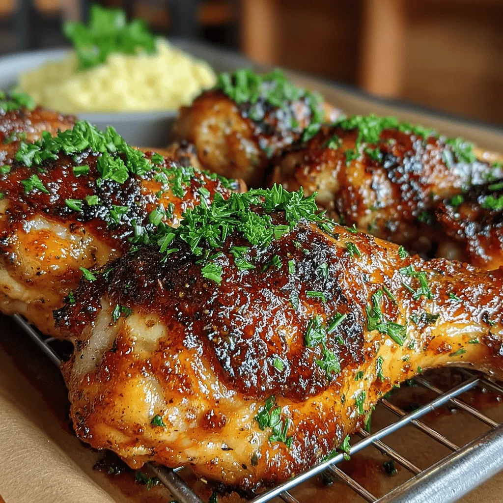 Sticky Maple Dijon Chicken Drumsticks are a culinary treat that brings together the sweet and savory elements of a well-balanced dish. This recipe transforms ordinary chicken drumsticks into a mouthwatering meal that appeals to both casual diners and gourmet enthusiasts alike. With their glossy, caramelized coating and a robust flavor profile, these drumsticks are perfect for a family dinner, a backyard barbecue, or even as a standout dish for a gathering with friends.