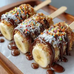 As the sun graces us with its warm rays, the craving for refreshing treats becomes almost irresistible. There’s something inherently appealing about frozen desserts that conjures memories of summer days, family gatherings, and carefree moments. Among the myriad of options available, Choco-Banana Dream Pops stand out as a deliciously easy-to-make dessert that combines the comforting familiarity of bananas with the indulgent richness of chocolate. These pops are not just a delightful treat; they are also a healthier alternative to conventional ice cream bars, making them the perfect choice for a guilt-free indulgence.