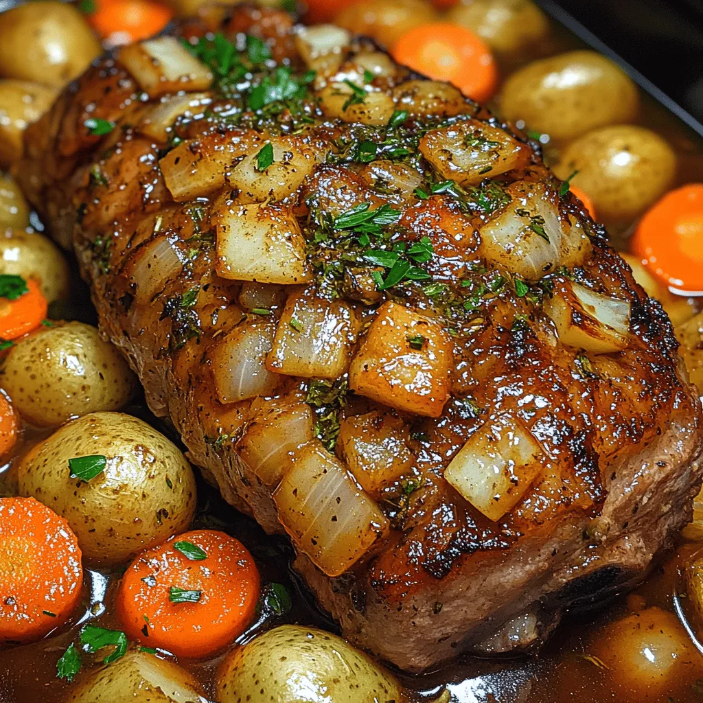 In the world of culinary arts, few techniques offer the same level of convenience and flavor enhancement as slow cooking. This method transforms simple ingredients into rich, mouthwatering dishes, allowing for an effortless cooking experience that fits seamlessly into today’s busy lifestyles. Among the myriad of options available, a garlic herb pork roast stands out as a quintessential choice, perfect for family dinners, special gatherings, or meal prepping for the week ahead. With its aromatic blend of herbs and the succulent tenderness that comes from slow cooking, this dish promises to be a hit at any table.