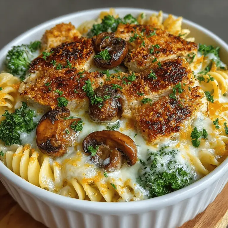 Casseroles have long been celebrated as the epitome of comfort food, offering a warm, satisfying meal that evokes feelings of home and hearth. These versatile dishes are not only hearty and filling but also provide a practical solution for busy families looking for a wholesome dinner option. Among the myriad of casserole recipes available, the Golden Parmesan Herb Chicken Noodle Casserole stands out for its creamy texture, rich flavors, and the delightful balance of ingredients that create a dish everyone will love.