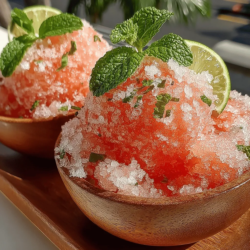 Watermelon is the quintessential summer fruit, characterized by its sweet, succulent flesh and high water content, making it a natural choice for a refreshing sorbet. Not only does watermelon tantalize the taste buds, but it also offers an impressive array of health benefits. With its low calorie count and rich nutritional profile, watermelon is a guilt-free indulgence that can help keep you hydrated on hot days.