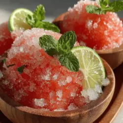 Watermelon is the quintessential summer fruit, characterized by its sweet, succulent flesh and high water content, making it a natural choice for a refreshing sorbet. Not only does watermelon tantalize the taste buds, but it also offers an impressive array of health benefits. With its low calorie count and rich nutritional profile, watermelon is a guilt-free indulgence that can help keep you hydrated on hot days.