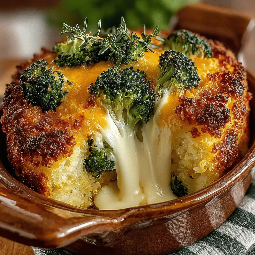 Casseroles have long been celebrated as the ultimate comfort food, effortlessly bringing warmth and satisfaction to family dinners and gatherings. Their ability to combine a variety of ingredients into a single, hearty dish makes them a staple in many households around the world. The Cheesy Broccoli Bliss Quinoa Casserole stands out as a delightful and nutritious twist on this classic. Not only does it promise a symphony of flavors, but it also caters to those seeking a healthier alternative to traditional casserole recipes.