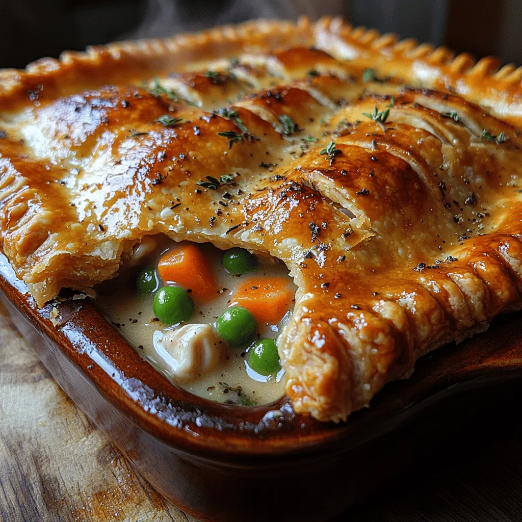 Chicken pot pie is much more than just a dish; it is a warm embrace of nostalgia, a reminder of cherished family gatherings, and a staple of comfort food that transcends generations. This classic recipe, with its flaky crust encasing a savory filling of tender chicken, vibrant vegetables, and a creamy sauce, transports us back to simpler times. Whether enjoyed on a chilly evening or as a centerpiece for a family dinner, chicken pot pie has an innate ability to evoke feelings of home.