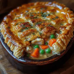 Chicken pot pie is much more than just a dish; it is a warm embrace of nostalgia, a reminder of cherished family gatherings, and a staple of comfort food that transcends generations. This classic recipe, with its flaky crust encasing a savory filling of tender chicken, vibrant vegetables, and a creamy sauce, transports us back to simpler times. Whether enjoyed on a chilly evening or as a centerpiece for a family dinner, chicken pot pie has an innate ability to evoke feelings of home.