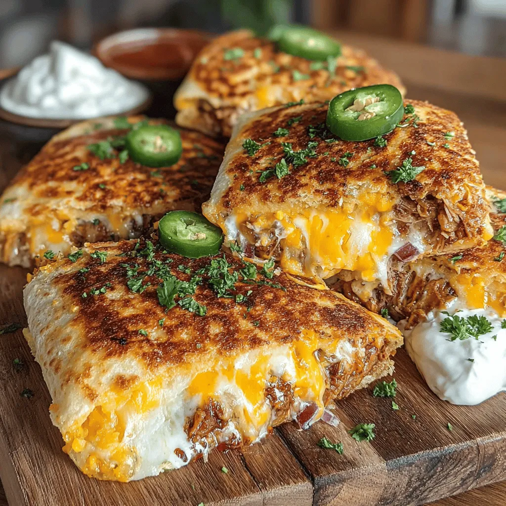 In the world of quick and delicious meals, few dishes can compete with the Spicy Sriracha Tuna Melt Quesadillas. This innovative recipe combines the classic comfort of a tuna melt with the fun and versatility of quesadillas, making it a perfect choice for a weeknight dinner, a satisfying lunch, or even a game-day snack. The fusion of flavors—a spicy kick from Sriracha, creamy melted cheese, and hearty tuna—creates a dish that is not only filling but also tantalizing to the taste buds. Whether you're a busy professional looking for a quick meal or a parent trying to please picky eaters, these quesadillas are sure to be a hit at your dining table.