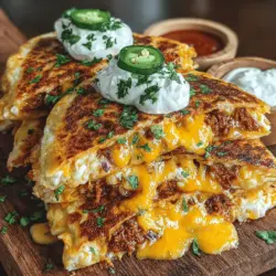 In the world of quick and delicious meals, few dishes can compete with the Spicy Sriracha Tuna Melt Quesadillas. This innovative recipe combines the classic comfort of a tuna melt with the fun and versatility of quesadillas, making it a perfect choice for a weeknight dinner, a satisfying lunch, or even a game-day snack. The fusion of flavors—a spicy kick from Sriracha, creamy melted cheese, and hearty tuna—creates a dish that is not only filling but also tantalizing to the taste buds. Whether you're a busy professional looking for a quick meal or a parent trying to please picky eaters, these quesadillas are sure to be a hit at your dining table.