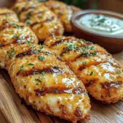 Crispy Ranch Chicken Tenders are an exciting and flavorful take on the traditional chicken tender recipe that many of us know and love. This dish stands out not only for its delicious taste but also for its versatility, making it a hit among both children and adults. Whether you’re preparing a cozy family dinner, hosting a game-day gathering, or simply looking for a quick snack, these tenders deliver a perfect combination of a crispy exterior and a juicy interior that will leave everyone reaching for seconds.