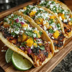 When it comes to summertime meals that bring people together, few dishes can compete with the vibrant and tantalizing flavors of Sweet & Spicy Peach Salsa Grilled Chicken Tacos. This recipe not only showcases the delightful combination of sweet, juicy peaches and spicy jalapeños but also offers a quick and healthy meal option that is perfect for gatherings, barbecues, or a relaxing dinner at home. As the sun shines and the grill heats up, these tacos promise to deliver a burst of flavor that will leave your taste buds dancing.