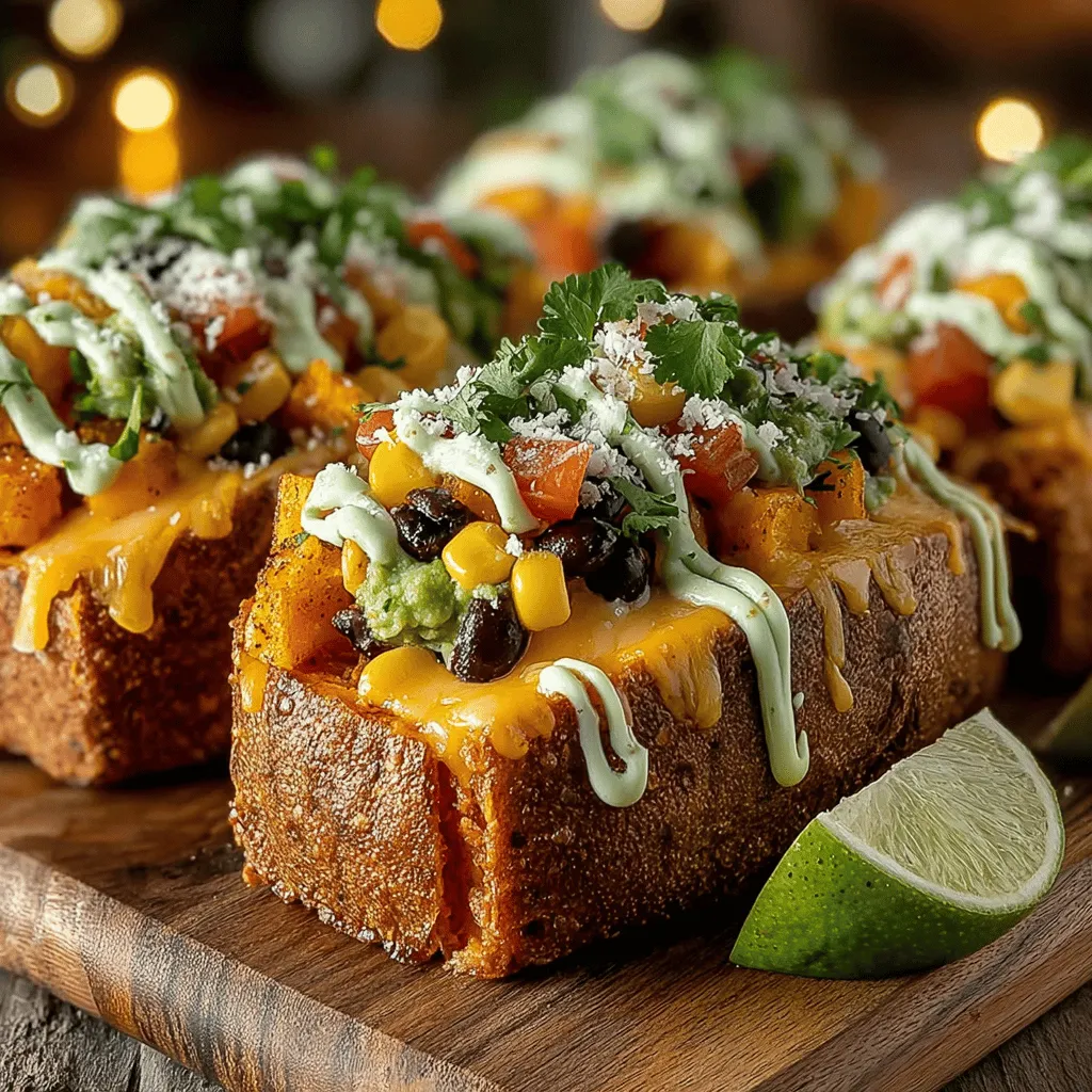In recent years, taco boats have surged in popularity as a healthy, customizable meal option that caters to a variety of dietary preferences. These delightful handheld creations not only serve as a convenient vessel for your favorite fillings but also encourage creativity in the kitchen. Whether you're looking for a quick weeknight dinner, a vibrant addition to your meal prep, or a standout dish for your next gathering, taco boats can be adapted to suit any occasion. Today, we’re diving into a delicious recipe for Sweet Potato Taco Boats with Avocado Drizzle, a dish that beautifully combines the sweet, earthy flavors of roasted sweet potatoes with a refreshing avocado topping.