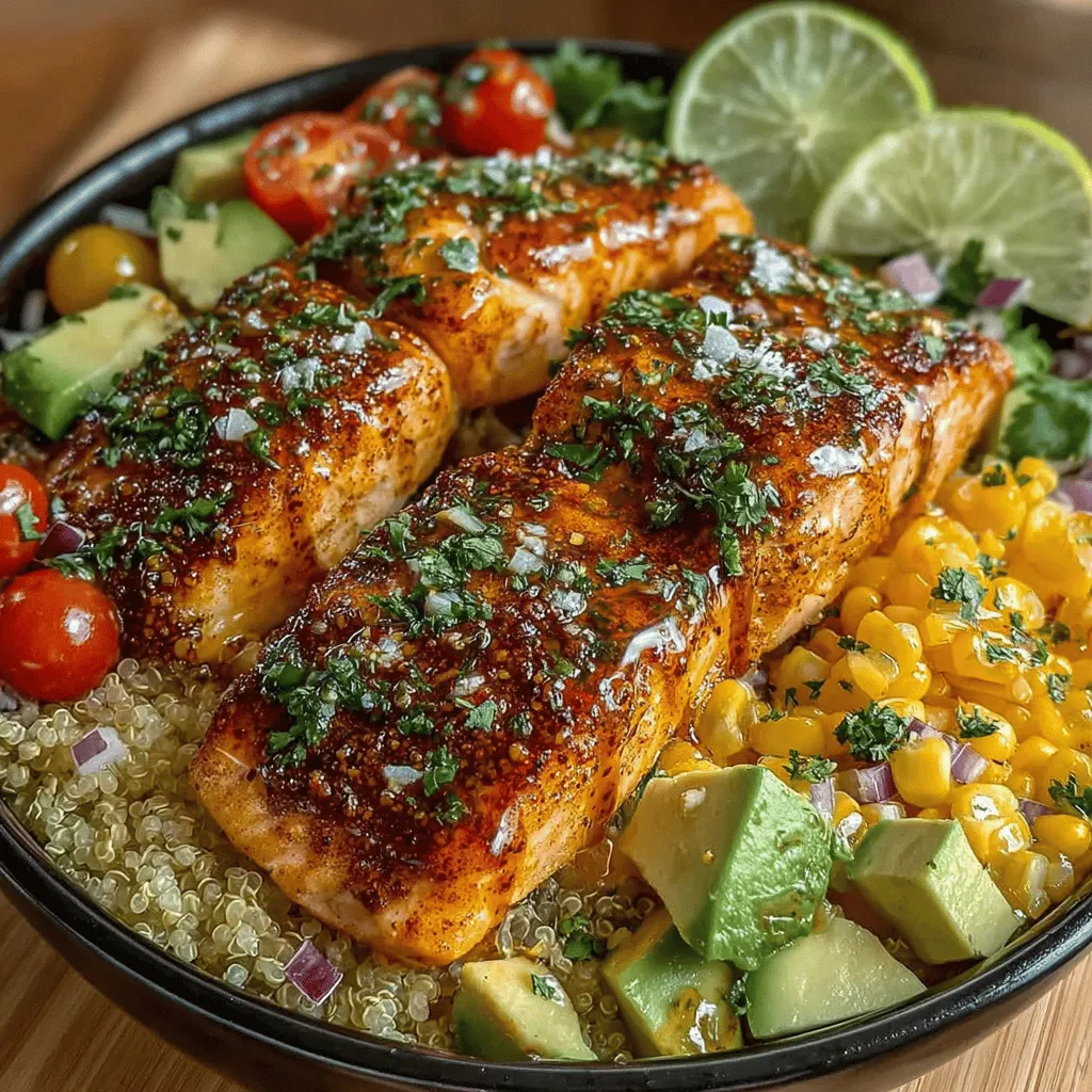 When it comes to vibrant and healthful meal options, few dishes can rival the Cajun Heat Wave Salmon Bowls. This exciting recipe is a perfect fusion of flavors that combines the bold essence of Cajun cuisine with the wholesome goodness of salmon, quinoa, and a colorful array of fresh vegetables. Whether you’re looking for a quick weeknight dinner or a meal prep option for the week ahead, these bowls deliver on taste, nutrition, and ease of preparation.
