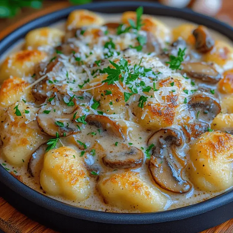 When it comes to comfort food, few dishes can rival the rich, creamy texture and savory flavors of gnocchi. This creamy mushroom garlic gnocchi recipe is a perfect example of how simple ingredients can come together to create a dish that is both luxurious and satisfying. With its luscious sauce and tender dumplings, it’s no wonder that gnocchi has become a favorite for many home cooks.