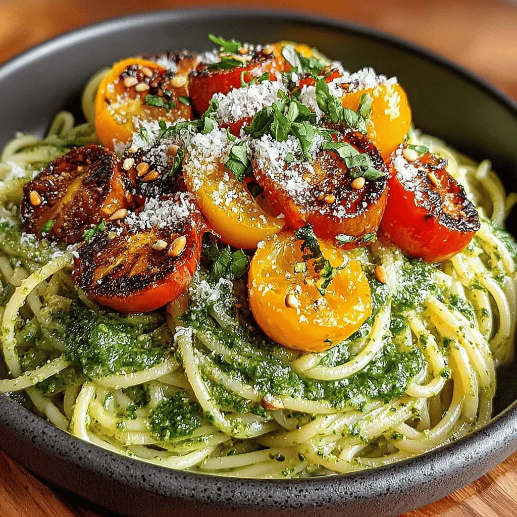 As the warm weather rolls in, there’s nothing quite like a bowl of fresh pasta drizzled with vibrant, homemade pesto. Basil Bliss Pesto Pasta is a delightful dish that captures the essence of summer with its aromatic flavors and bright green hues. This recipe is not only a feast for the eyes but also a celebration of fresh ingredients that can elevate any meal. Whether you're hosting a dinner party or simply enjoying a quiet night in, this dish is sure to impress.