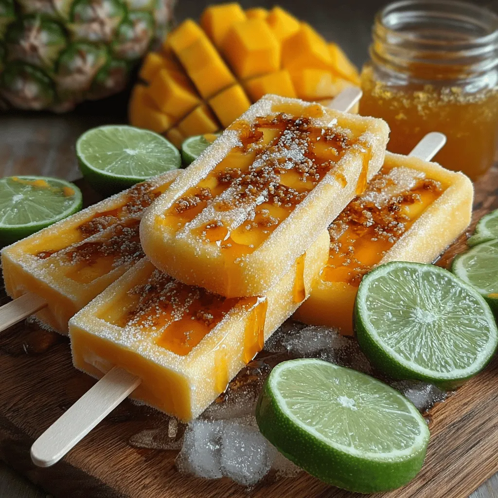 As the sun shines brighter and temperatures rise, nothing brings more joy than the delightful experience of summer treats. From ice cream to sorbets, the season beckons for refreshing desserts that cool us down and satisfy our cravings. Among the array of summer delights, Tropical Bliss Frozen Mango Pineapple Pops stand out as a perfect blend of flavor and nutrition. These homemade popsicles not only provide a burst of tropical flavor but also deliver a refreshing way to enjoy fruits during the warm months.