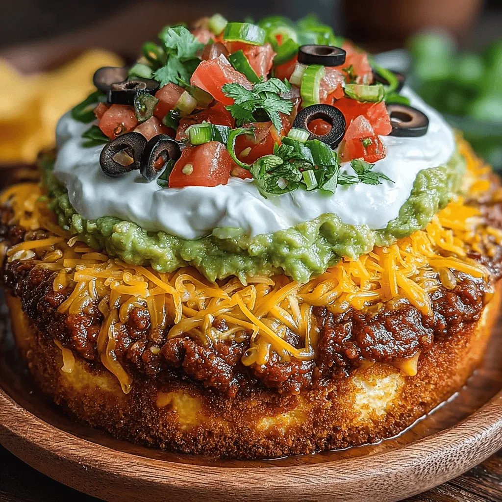Beans are a staple in Mexican cuisine and play a crucial role in countless traditional dishes. They serve as a hearty foundation for the Fiesta Layers Taco Bean Dip, providing both substance and flavor. Refried beans, which are made by cooking pinto or black beans until soft and then mashing them, bring a creamy texture and a rich taste that complements the other layers beautifully.
