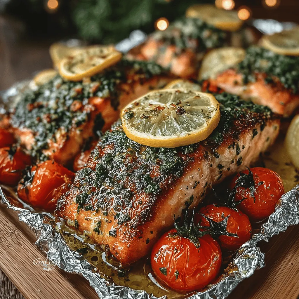 Creating the perfect Buttery Garlic Herb Salmon Packets is a straightforward process that guarantees delicious results every time. Follow these detailed steps to ensure your salmon turns out flavorful and perfectly cooked.
