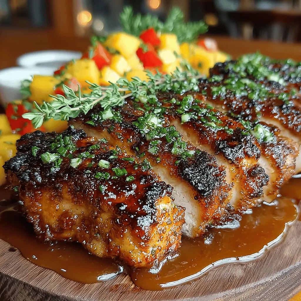 As the warm sun graces the sky and the scent of summer fills the air, there's nothing quite like the joy of a backyard barbecue. Among the myriad of culinary delights that the season offers, our Juiciest Peach BBQ Chicken stands out as a must-try dish. This recipe is not just about cooking chicken; it’s about creating a memorable experience filled with vibrant flavors that embody the essence of summer. The combination of succulent chicken breasts and the luscious sweetness of fresh peaches, paired with a tangy homemade BBQ sauce, produces a dish that is both mouthwatering and satisfying.