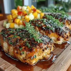 As the warm sun graces the sky and the scent of summer fills the air, there's nothing quite like the joy of a backyard barbecue. Among the myriad of culinary delights that the season offers, our Juiciest Peach BBQ Chicken stands out as a must-try dish. This recipe is not just about cooking chicken; it’s about creating a memorable experience filled with vibrant flavors that embody the essence of summer. The combination of succulent chicken breasts and the luscious sweetness of fresh peaches, paired with a tangy homemade BBQ sauce, produces a dish that is both mouthwatering and satisfying.