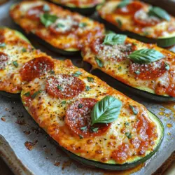 In an era where healthy eating is increasingly becoming a priority, the challenge lies in finding meals that are both nutritious and satisfying. Enter the Zesty Low-Carb Zucchini Pizza Boats—an innovative dish that perfectly balances health and indulgence. This recipe is designed for those who want to enjoy the flavors of pizza without the carbs associated with traditional crust. As low-carb diets gain traction, zucchini has emerged as a versatile and nutritious ingredient that can transform many classic dishes.