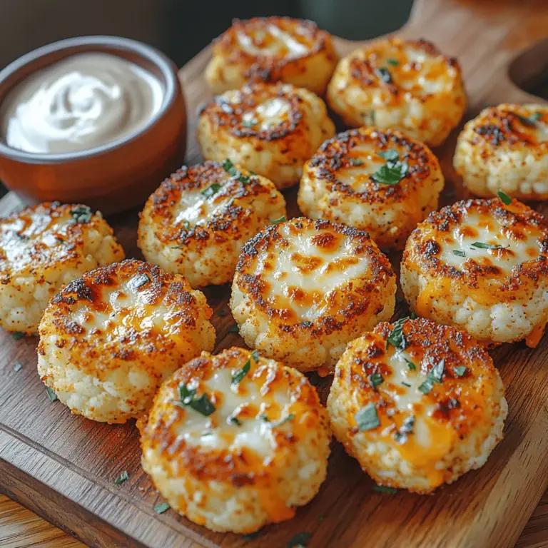 In today's health-conscious world, snacks are no longer just about convenience; they're about nutrition too. With the rising focus on healthy eating, many individuals and families are seeking alternatives to traditional snacks that are often high in calories and low in nutritional value. Enter Cheesy Cauliflower Tots, a delightful and nutritious option that satisfies cravings without compromising health. This innovative recipe transforms humble cauliflower into a cheesy, crispy treat, making it an ideal snack for both adults and kids alike.