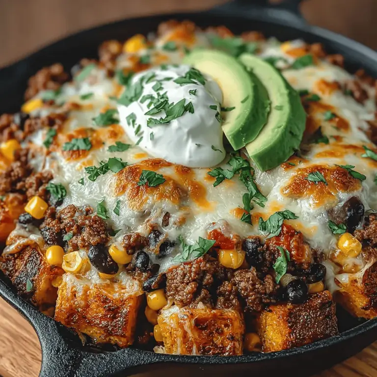 In today's fast-paced world, finding meals that are not only delicious but also quick to prepare can be a challenge. The Sweet Potato & Turkey Enchilada Skillet perfectly embodies the ideal blend of flavor, nutrition, and simplicity. This one-pan dish is a fantastic option for busy weeknights or laid-back weekends, bringing together wholesome ingredients that create a delightful culinary experience. Packed with vibrant colors and a medley of textures, this recipe not only satisfies the palate but also offers significant health benefits, making it a worthy addition to your cooking repertoire.