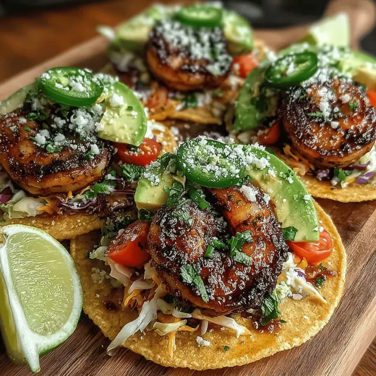 When it comes to culinary delights, few dishes match the vibrant and lively appeal of shrimp tacos. These mouthwatering morsels are not only a feast for the eyes but also a symphony of flavors that dance on the palate. The combination of succulent shrimp, fresh vegetables, and zesty sauces creates a delightful experience that can elevate any meal. Whether you're hosting a festive gathering, enjoying a casual family dinner, or looking for a quick weeknight fix, shrimp tacos fit seamlessly into any dining scenario. Their versatility, ease of preparation, and bold flavors make them a go-to option for both novice cooks and seasoned chefs alike.