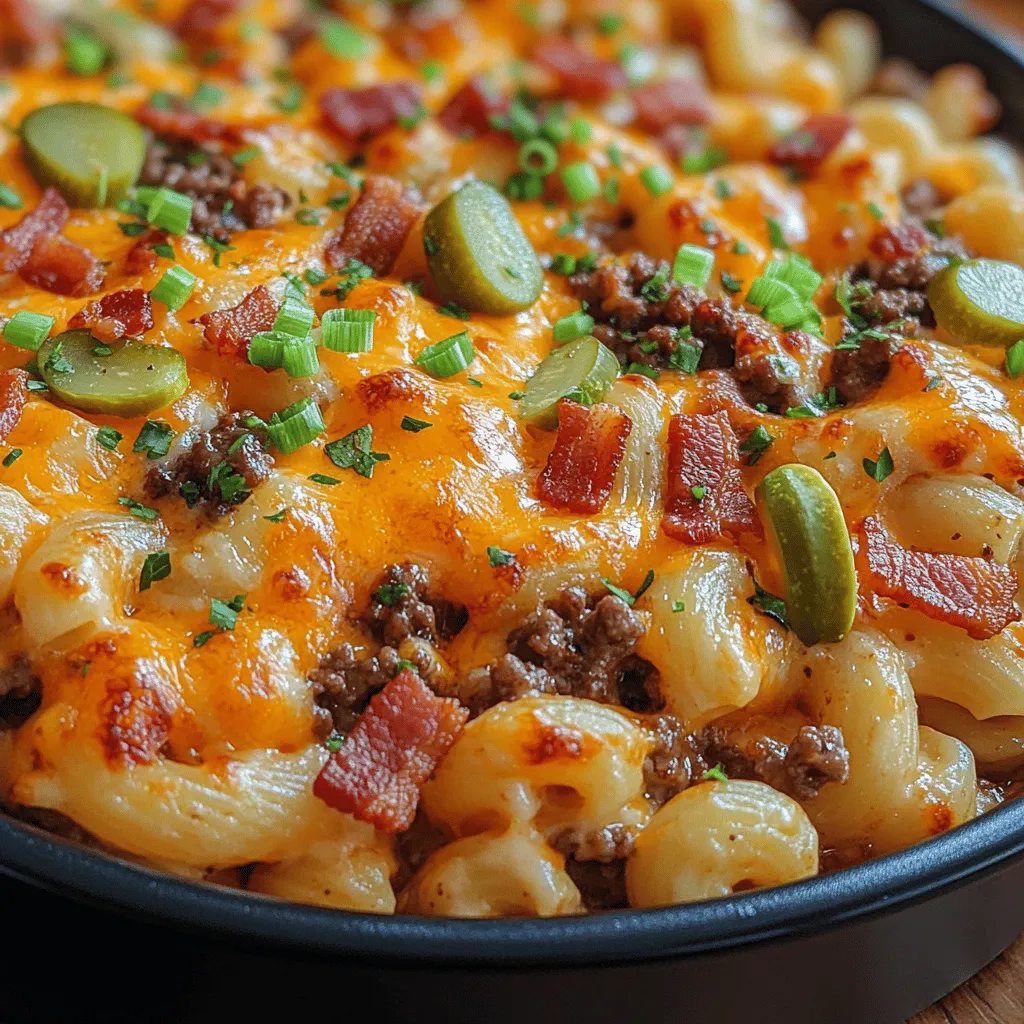 When it comes to comfort food, few dishes can rival the satisfying appeal of a classic cheeseburger. Now, imagine that iconic meal transformed into a cozy casserole—enter the Bacon Bliss Cheeseburger Casserole. This indulgent dish combines the rich flavors of a cheeseburger with the warm, comforting textures of a baked casserole, making it an ideal choice for weeknight dinners or family gatherings. Its simplicity and deliciousness have made it a favorite for many, proving that comfort food can also be practical and easy to prepare.