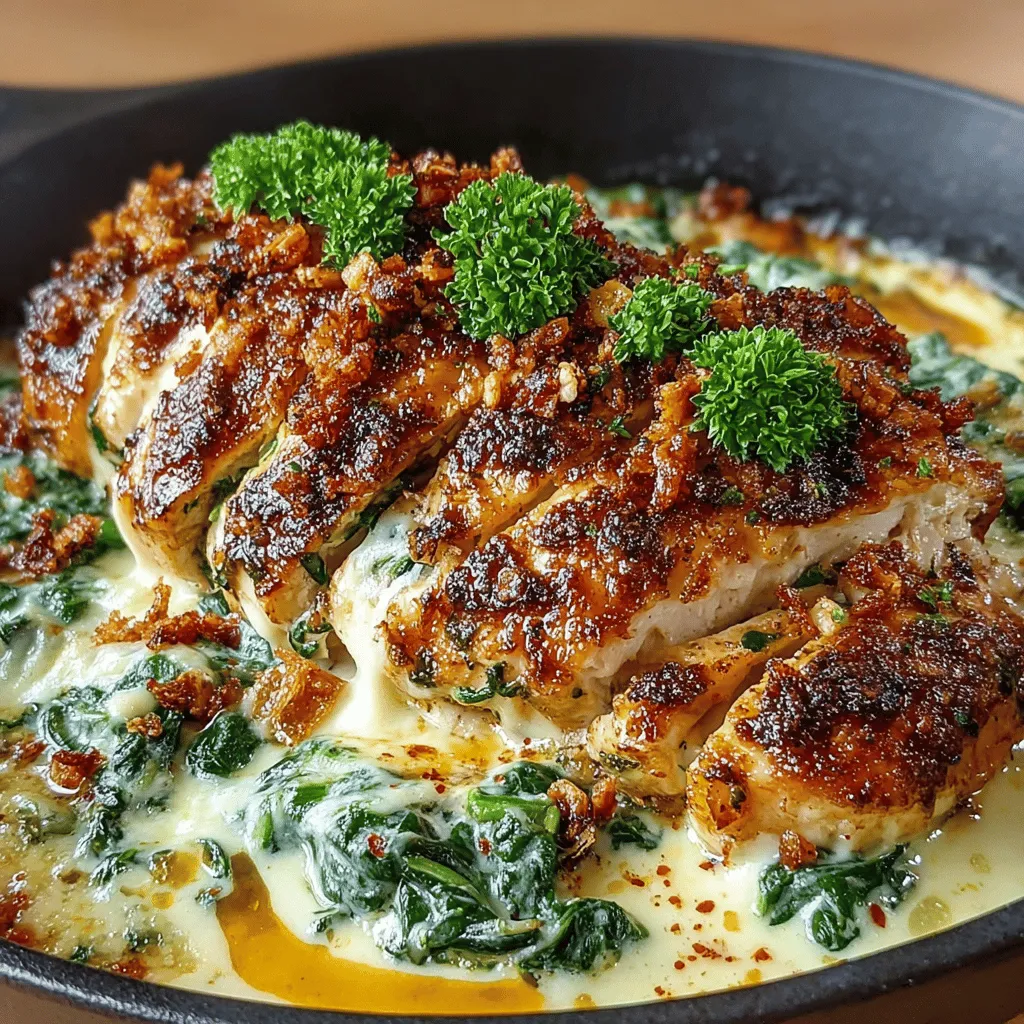 When it comes to weeknight dinners or special gatherings, few dishes hit the sweet spot quite like Creamy Garlic Chicken & Spinach Bake. This delectable meal combines tender chicken, vibrant spinach, and a rich, creamy garlic sauce to create a dish that is not only comforting but also bursting with flavor. The best part? It all comes together in one pan, making it a convenient option for busy cooks who want to whip up something delicious without the hassle of multiple pots and pans.