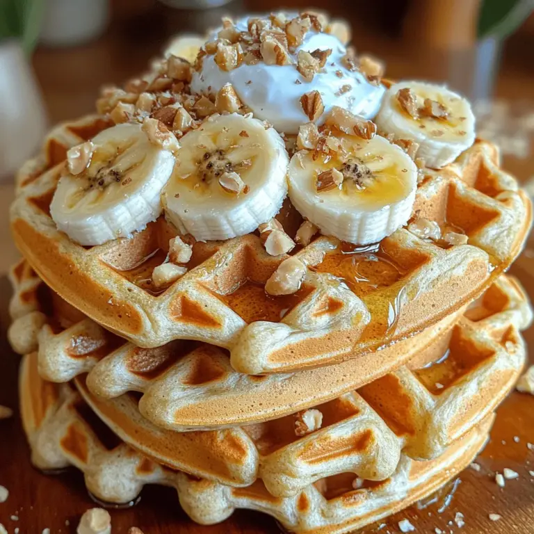 In the world of breakfast foods, waffles stand out as a beloved choice, combining a crispy exterior with a soft, fluffy interior. Among the various styles of waffles, the Fluffy Peanut Butter Protein Waffles have gained popularity not only for their delicious taste but also for their nutritional benefits. This recipe is increasingly favored in contemporary cuisine, appealing to health-conscious individuals and fitness enthusiasts looking for a hearty yet nutritious breakfast option.