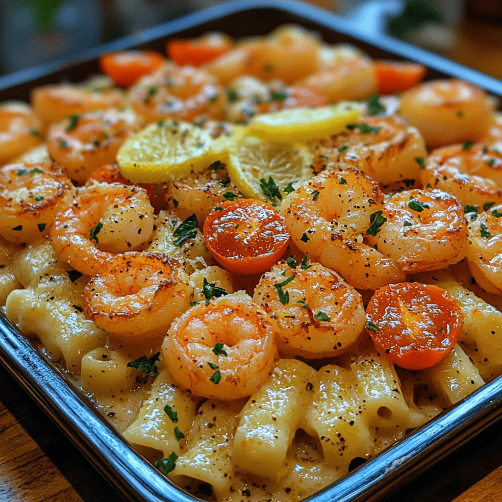 If you're looking for a dish that combines simplicity with sophistication, look no further than Zesty Lemon Butter Shrimp Pasta. This delightful recipe perfectly melds the bright, refreshing flavors of lemon and garlic with succulent shrimp, all enveloped in a rich, buttery sauce and served over al dente pasta. It’s a meal that not only transports you to sun-kissed shores but also promises to impress your family and friends with its vibrant presentation and exquisite taste.