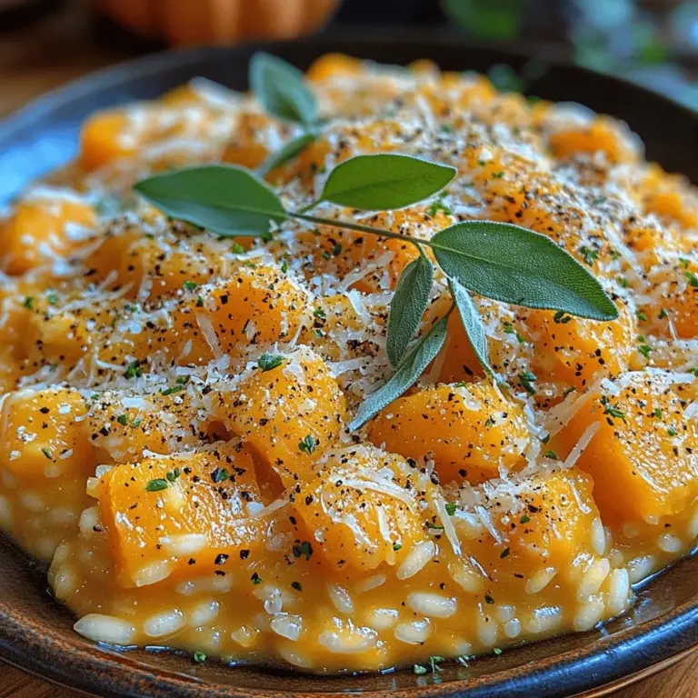 Plating your Velvet Butternut Squash Risotto is an essential step that can elevate the dish from a simple meal to a stunning culinary experience. Here are some tips for visually appealing plating: